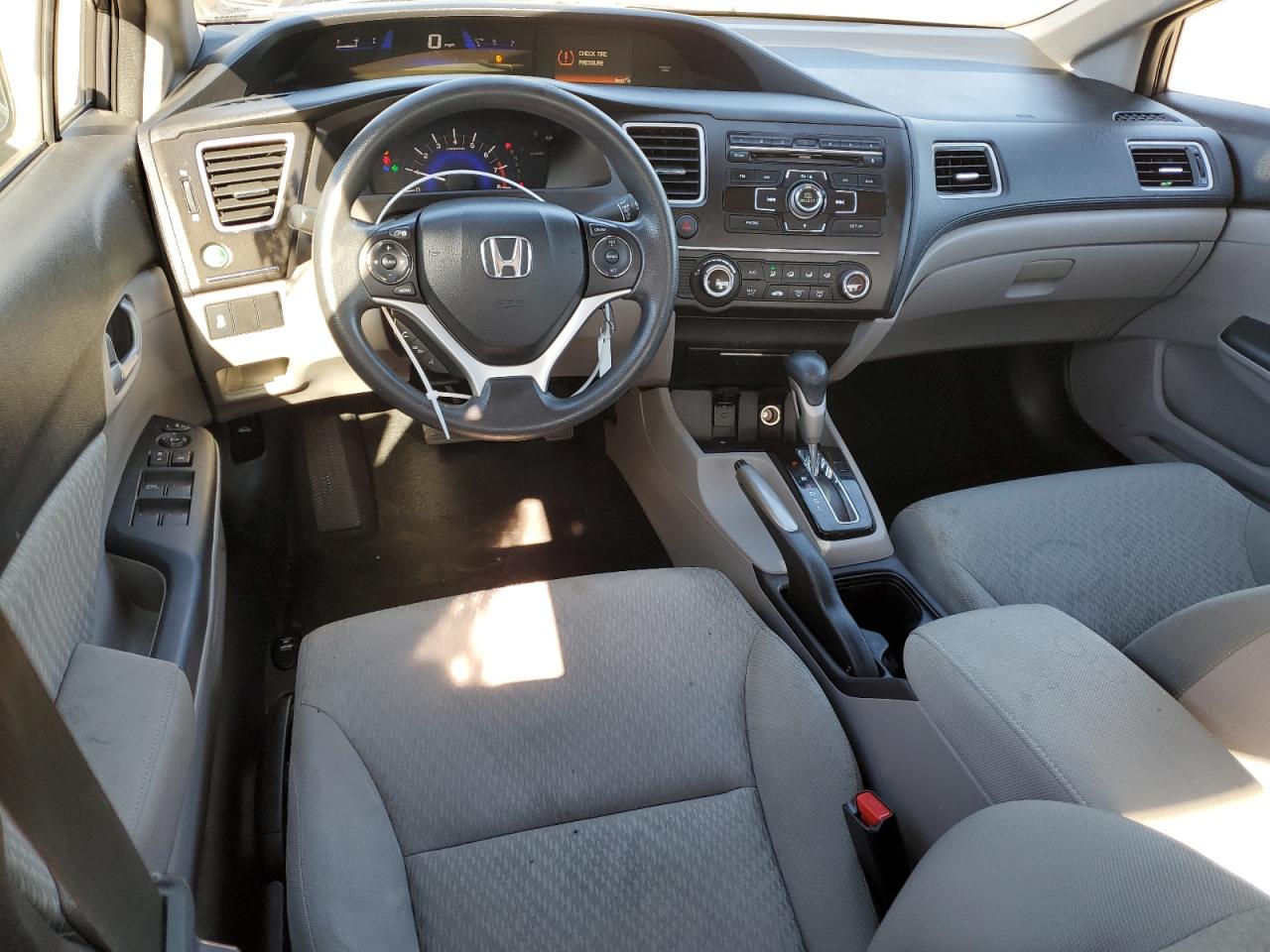 2014 Honda Civic VIN 2HGFB2F57EH524513 Copart auction photo, front end / undercarriage damage thumbnail 8