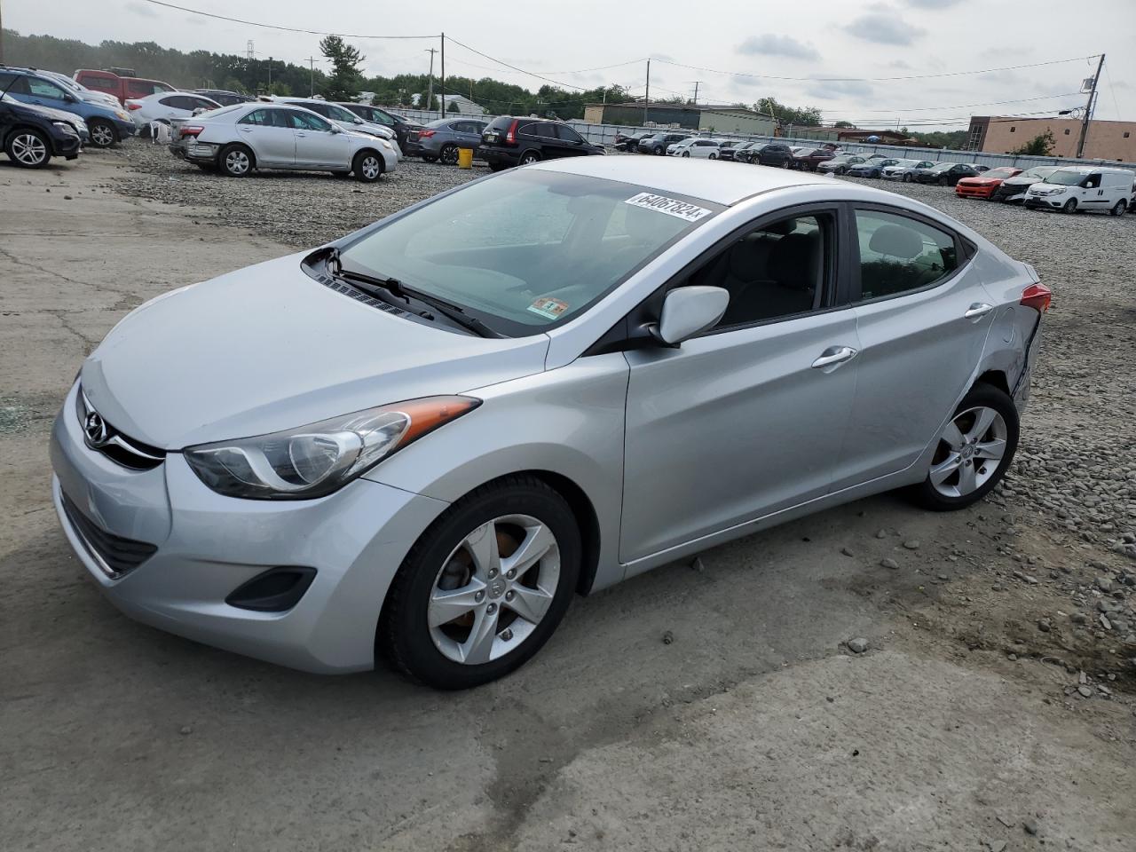 2013 Hyundai Elantra VIN 5NPDH4AE9DH390147