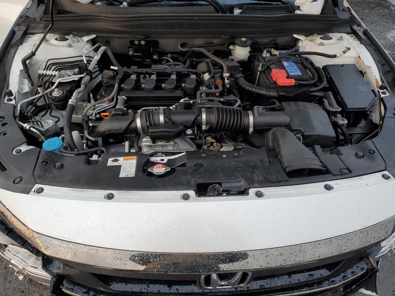 2022 Honda Accord VIN 1HGCV1F31NA016376 Copart auction photo, all over damage thumbnail 11