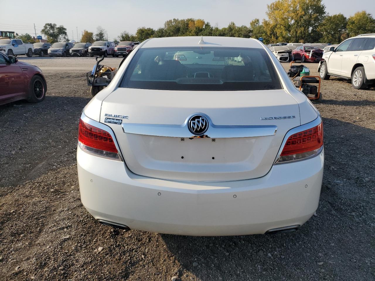 2012 Buick LaCrosse VIN 1G4GD5E37CF352976 Copart auction photo, side damage thumbnail 6