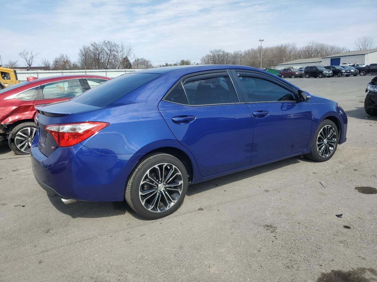 2014 Toyota Corolla VIN 2T1BURHE3EC222840 Copart auction photo, front end damage thumbnail 3
