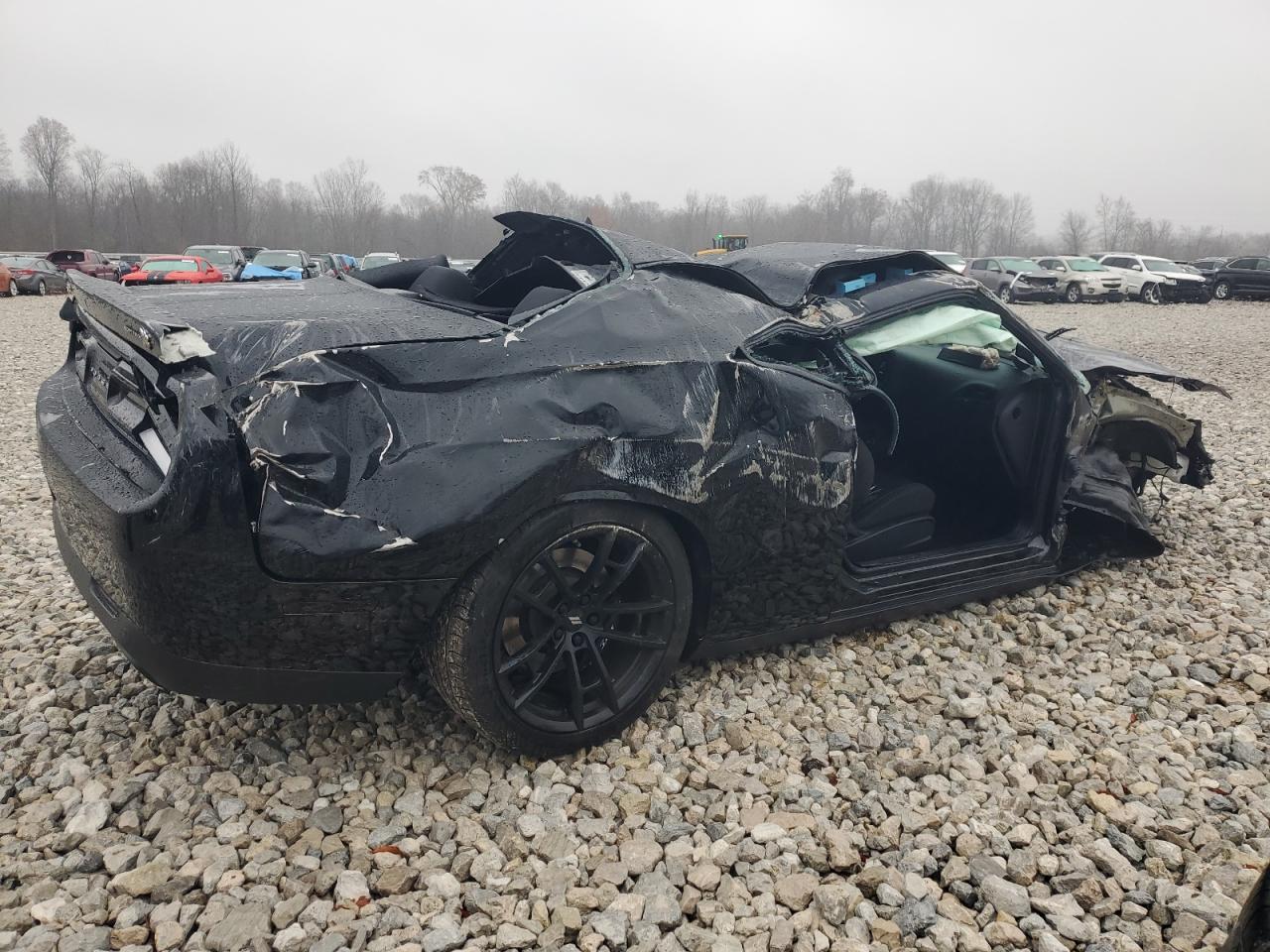 2021 Dodge Challenger VIN 2C3CDZFJ7MH669720 Copart auction photo, all over damage thumbnail 3