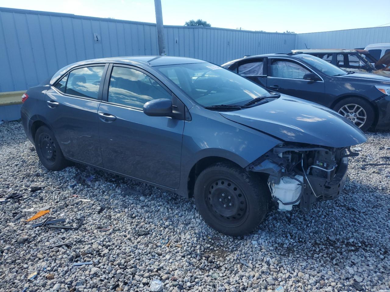 2015 Toyota Corolla VIN 2T1BURHEXFC478622 Copart auction photo, front end damage thumbnail 4