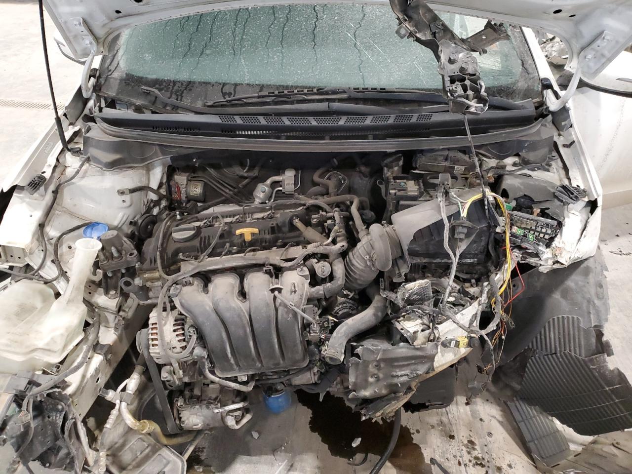 2014 KIA Forte VIN KNAFX4A60E5101210 Copart auction photo, front end damage thumbnail 13