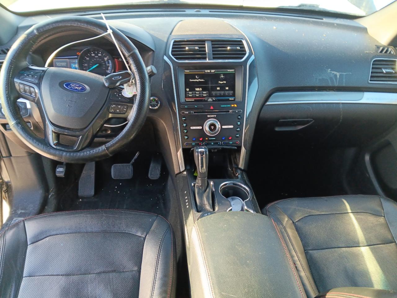 2016 Ford Explorer VIN 1FM5K8GT3GGC67113 Copart auction photo, front end damage thumbnail 8