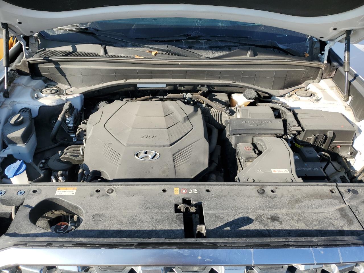 2021 Hyundai Palisade VIN KM8R5DHE8MU192441 Copart auction photo, all over damage thumbnail 11
