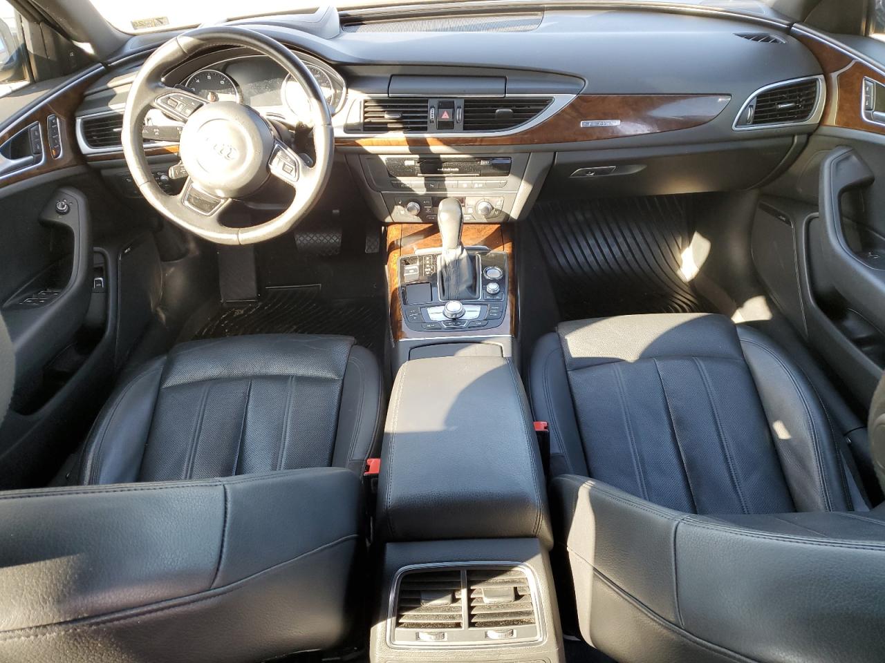 2016 Audi A6 VIN WAUHGAFC7GN050698 Copart auction photo, side / undercarriage damage thumbnail 8