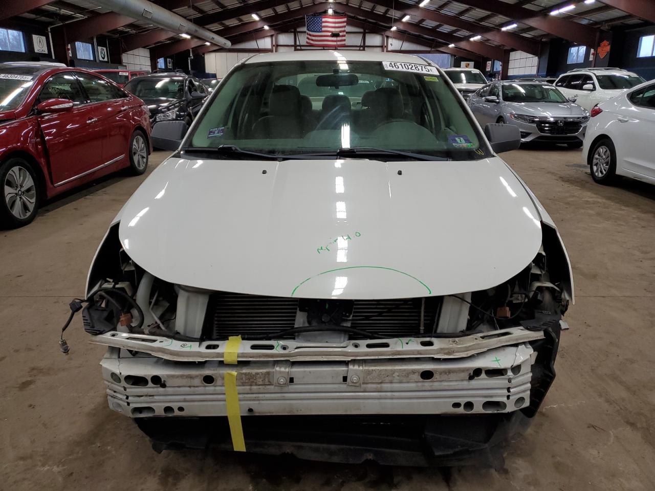 2009 Ford Focus VIN 1FAHP35N29W211950 Copart auction photo, front end / minor dent/scratches damage thumbnail 5