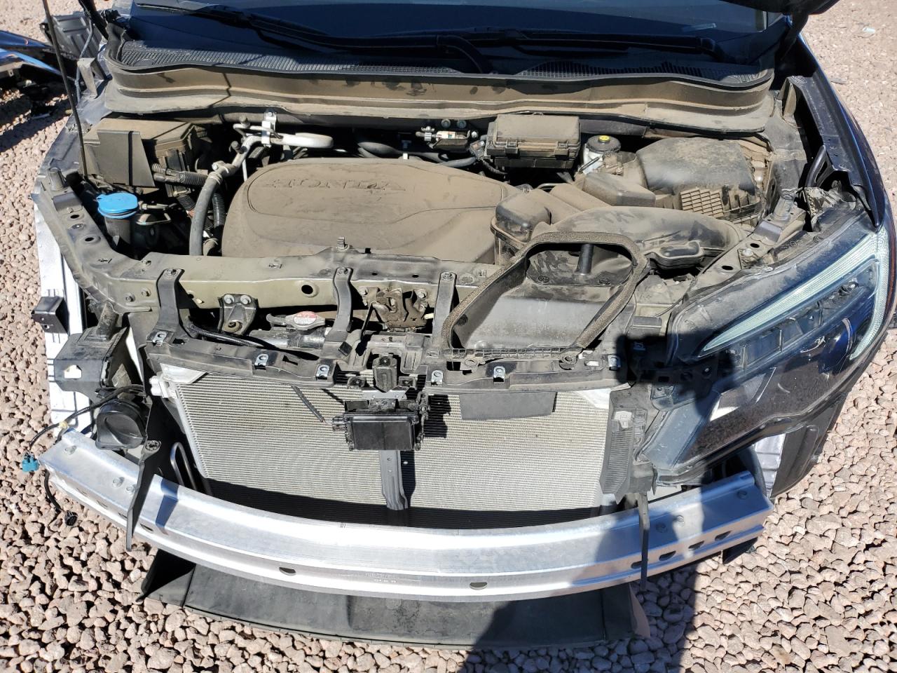2021 Honda Pilot VIN 5FNYF5H56MB007234 Copart auction photo, all over damage thumbnail 12