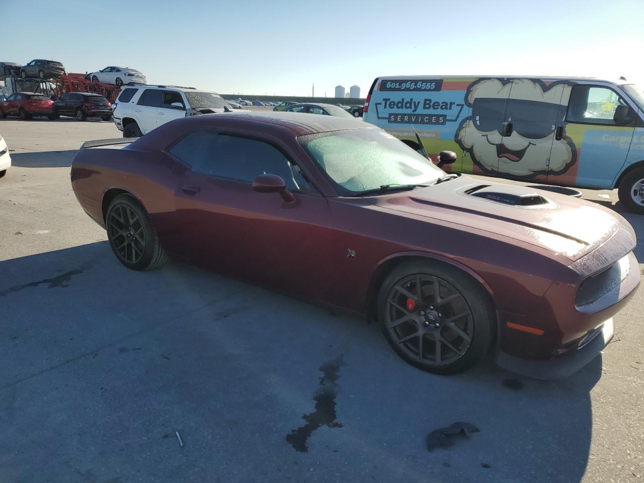 2018 Dodge Challenger VIN 2C3CDZFJXJH283983 Copart auction photo, undercarriage damage thumbnail 4