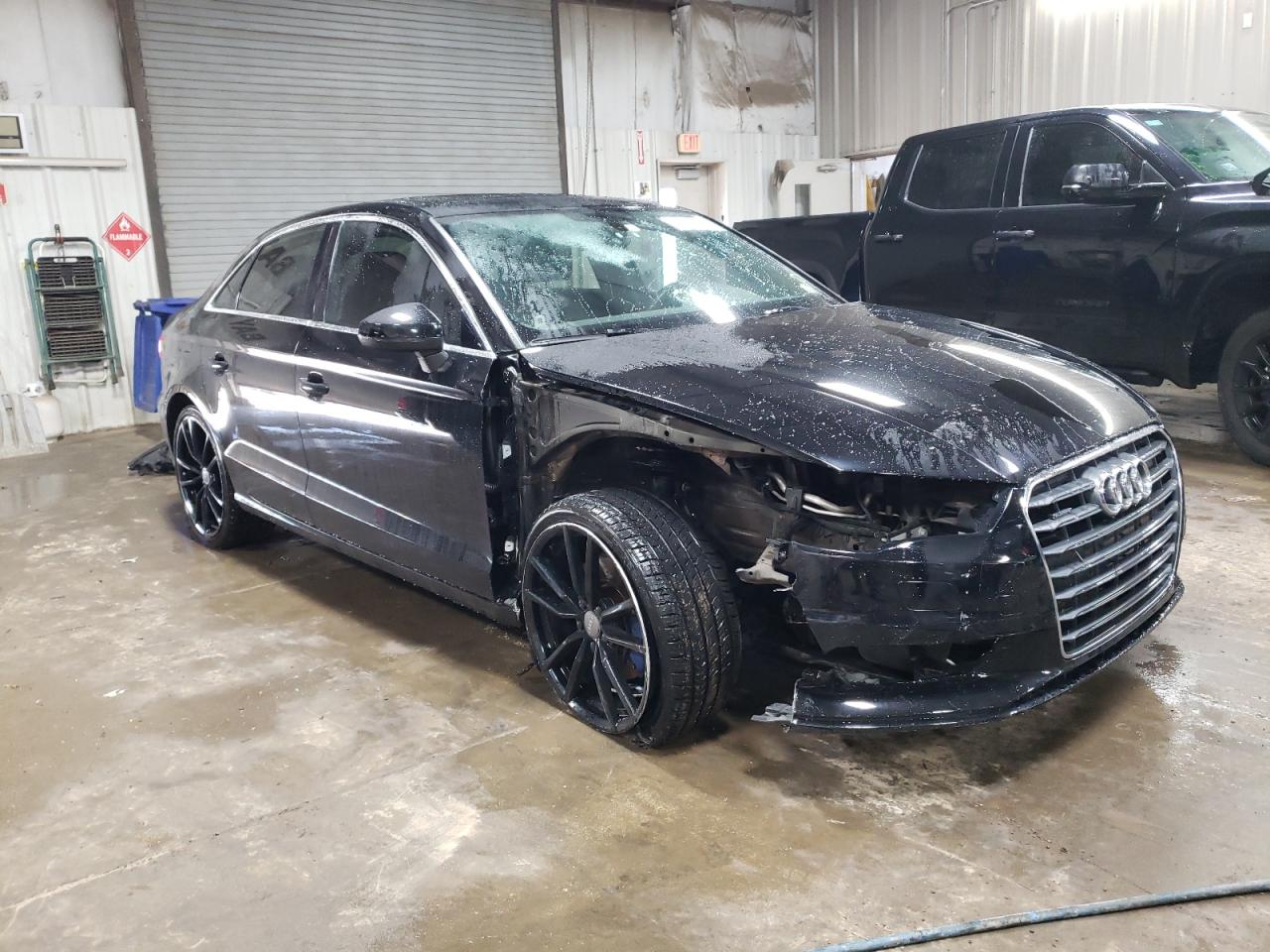 2015 Audi A3 VIN WAUEFGFF6F1011268 Copart auction photo, front end damage thumbnail 4
