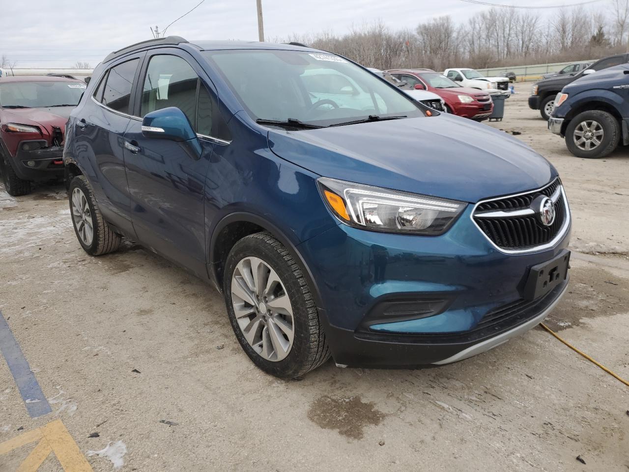2019 Buick Encore VIN KL4CJASB3KB761069 Copart auction photo, rear end damage thumbnail 4