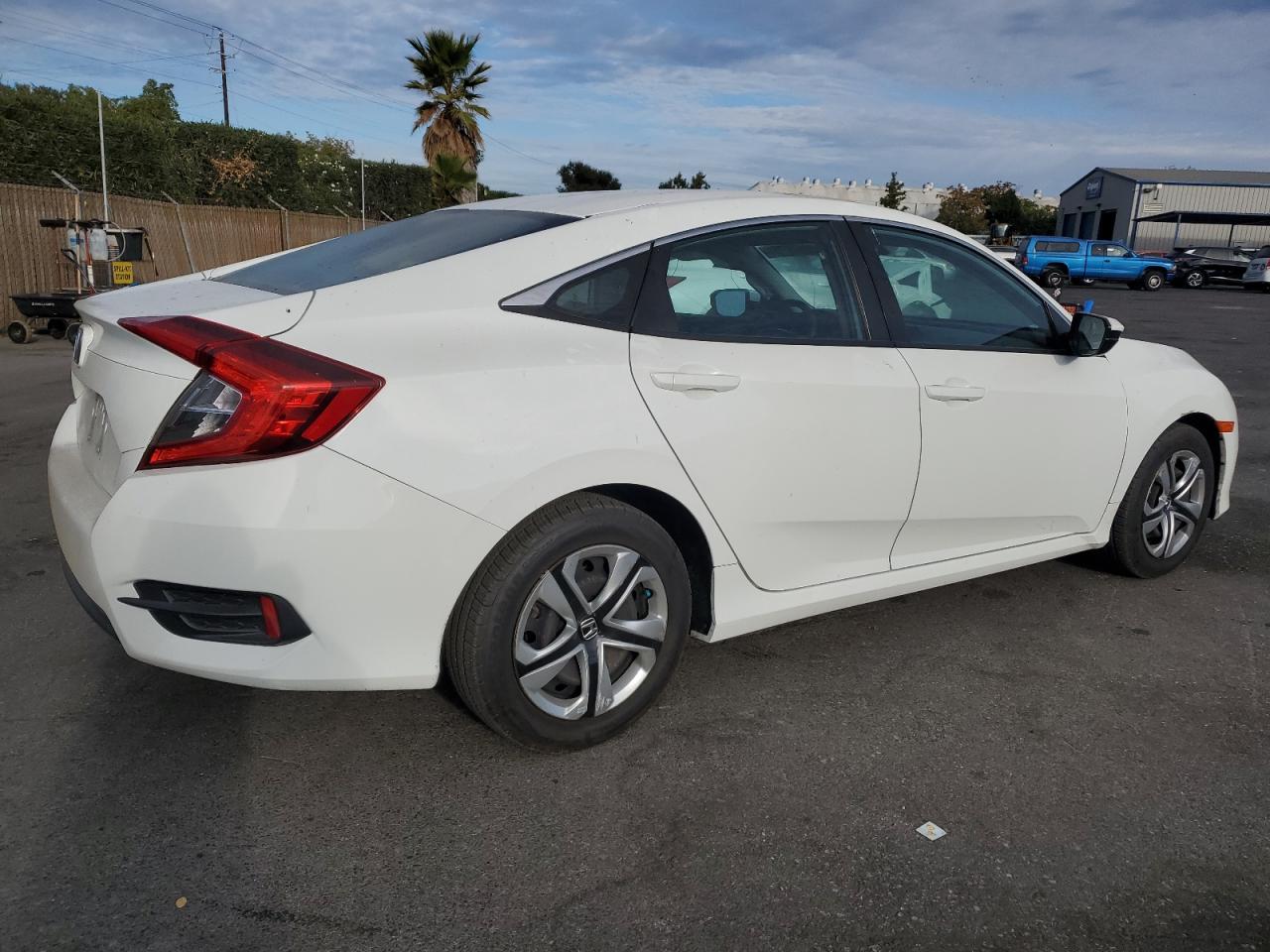 2017 Honda Civic VIN 19XFC2F56HE230838 Copart auction photo, side damage thumbnail 3