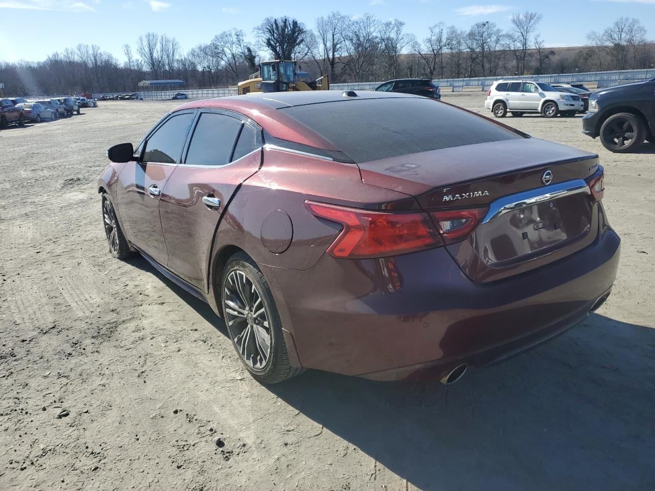 2016 Nissan Maxima VIN 1N4AA6AP9GC400718 Copart auction photo, front end damage thumbnail 2