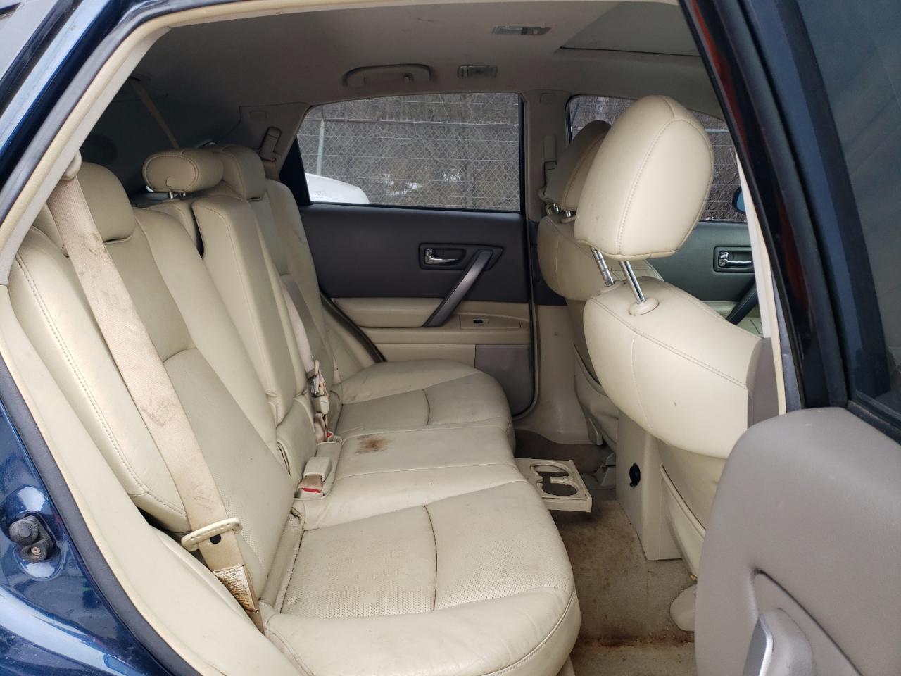 2006 Infiniti FX VIN JNRAS08W76X205130 Copart auction photo, rear end damage thumbnail 11