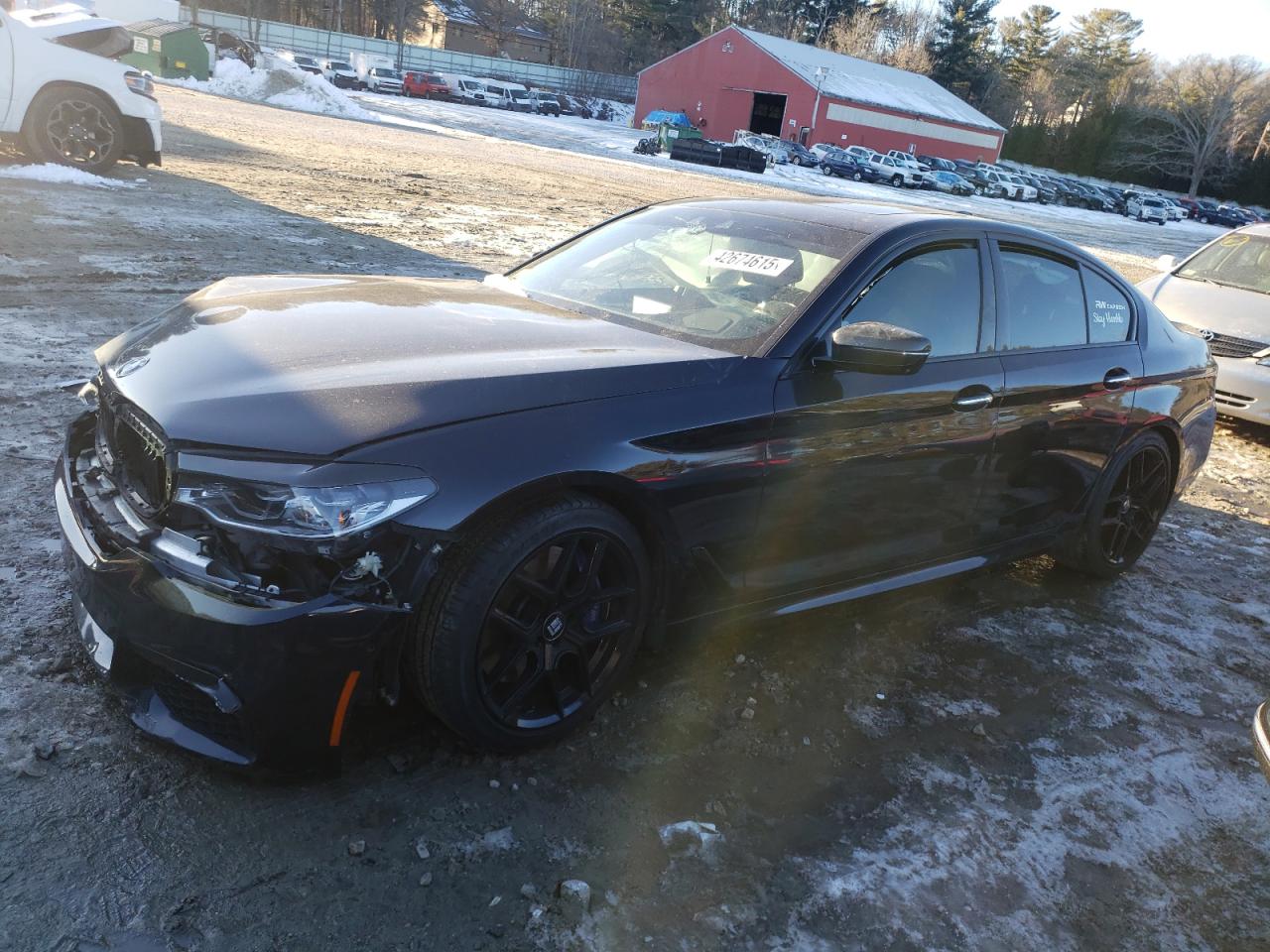 2018 BMW M5 VIN WBAJB9C57JB049421