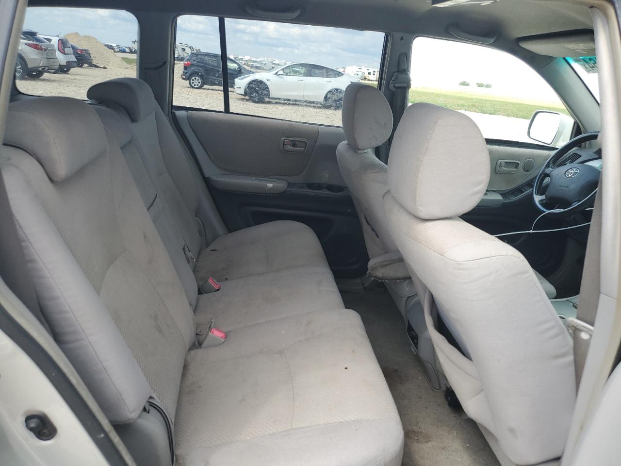 2004 Toyota Highlander VIN JTEEP21AX40027616 Copart auction photo, side damage thumbnail 12