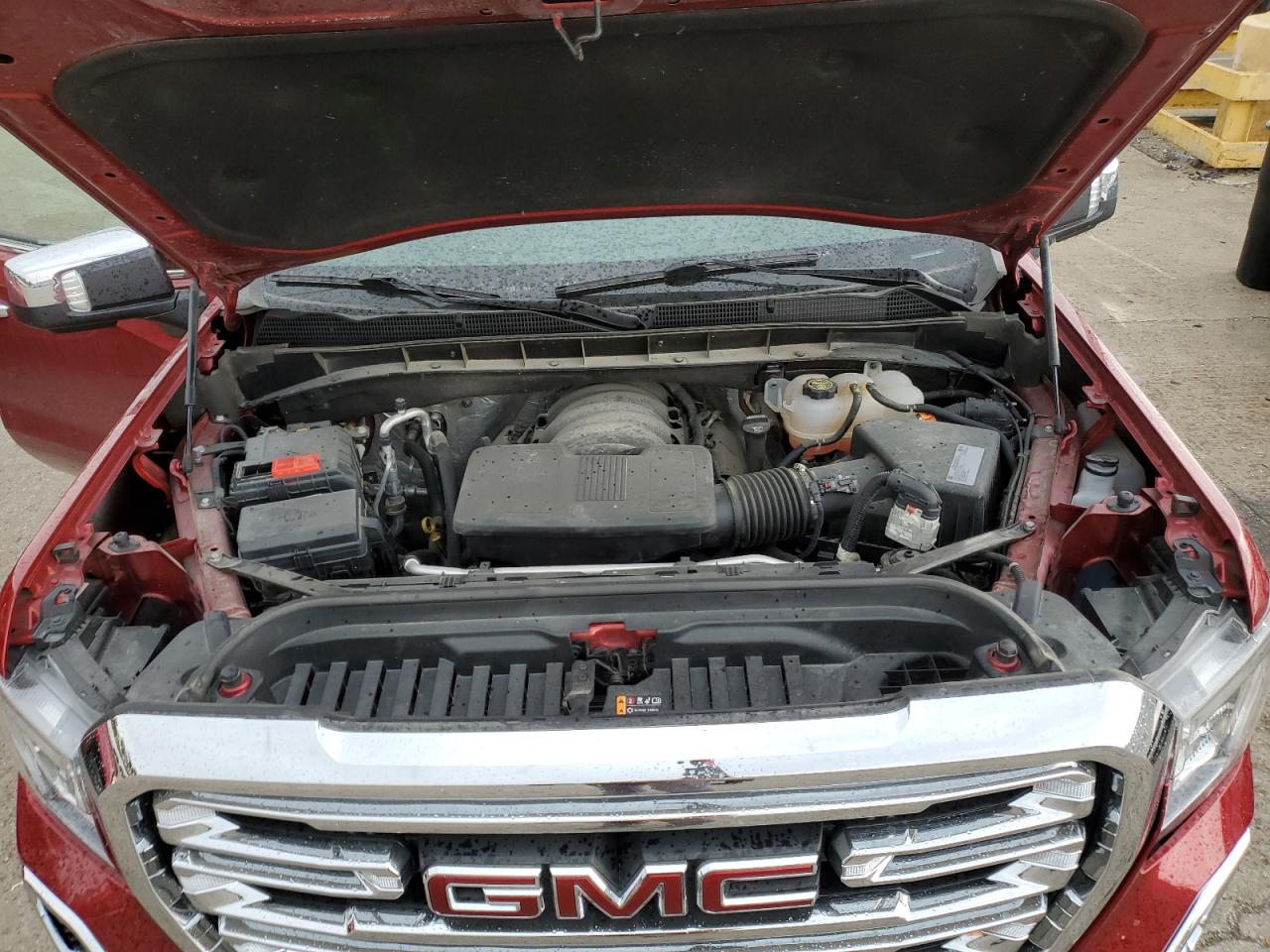 2021 GMC Sierra VIN 3GTU9DED9MG248758 Copart auction photo, side / front end damage thumbnail 11