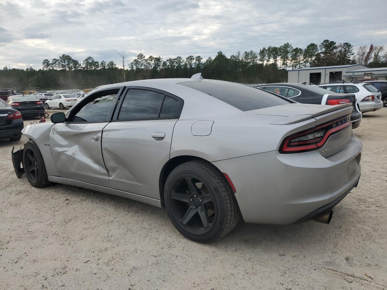2016 Dodge Charger VIN 2C3CDXCT3GH159184 Copart auction photo, front end / side damage thumbnail 2
