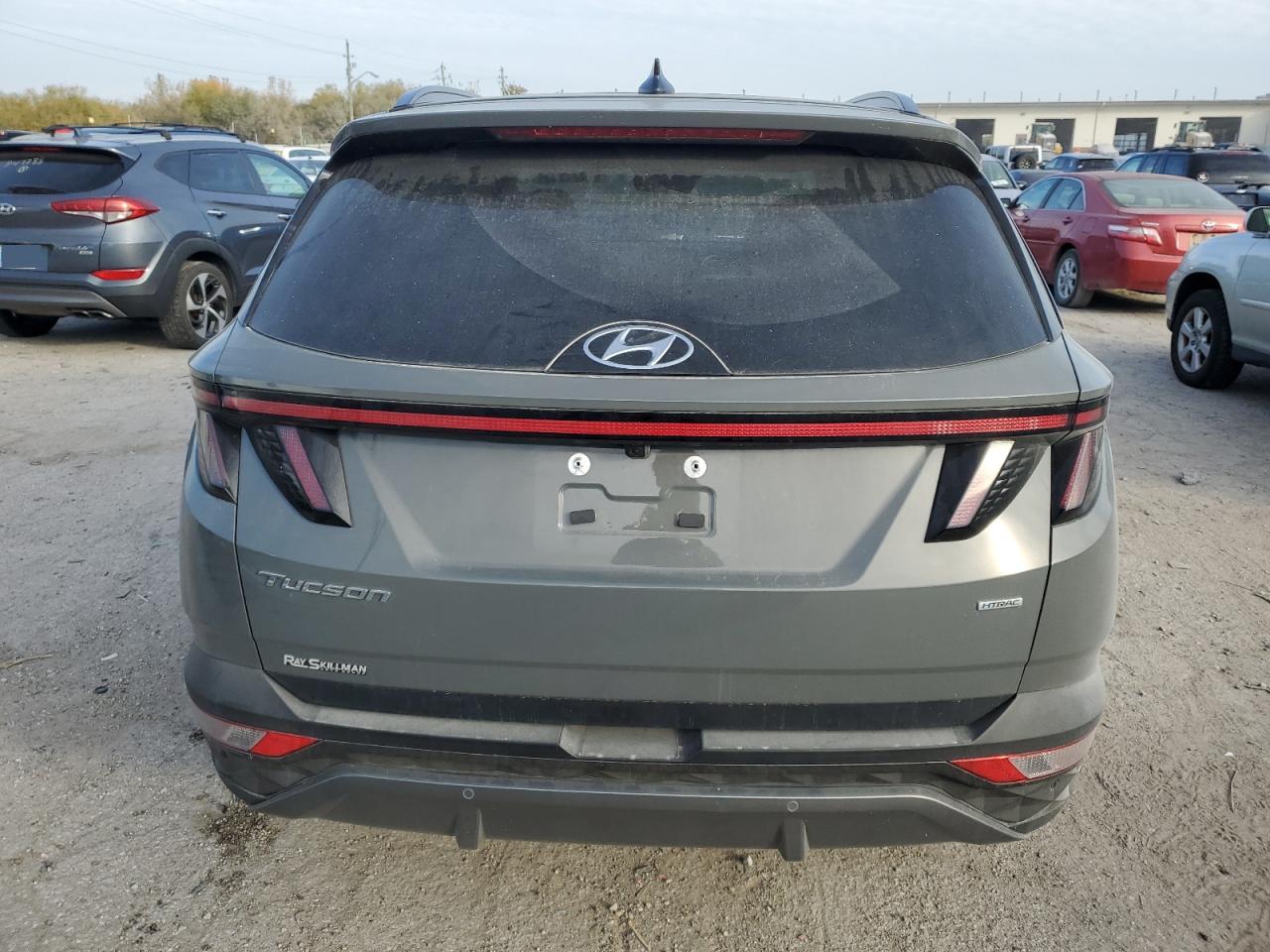 2024 Hyundai Tucson VIN 5NMJECDE9RH400939 Copart auction photo, front end / side damage thumbnail 6