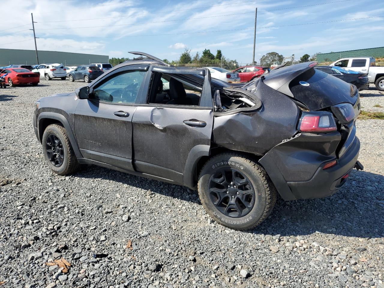 2021 Jeep Cherokee VIN 1C4PJMBX8MD247150 Copart auction photo, all over damage thumbnail 2