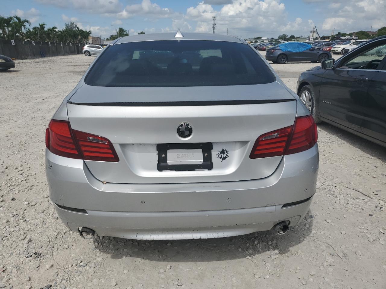 2012 BMW 5er VIN WBAFU7C52CDU64514 Copart auction photo, water/flood damage thumbnail 6