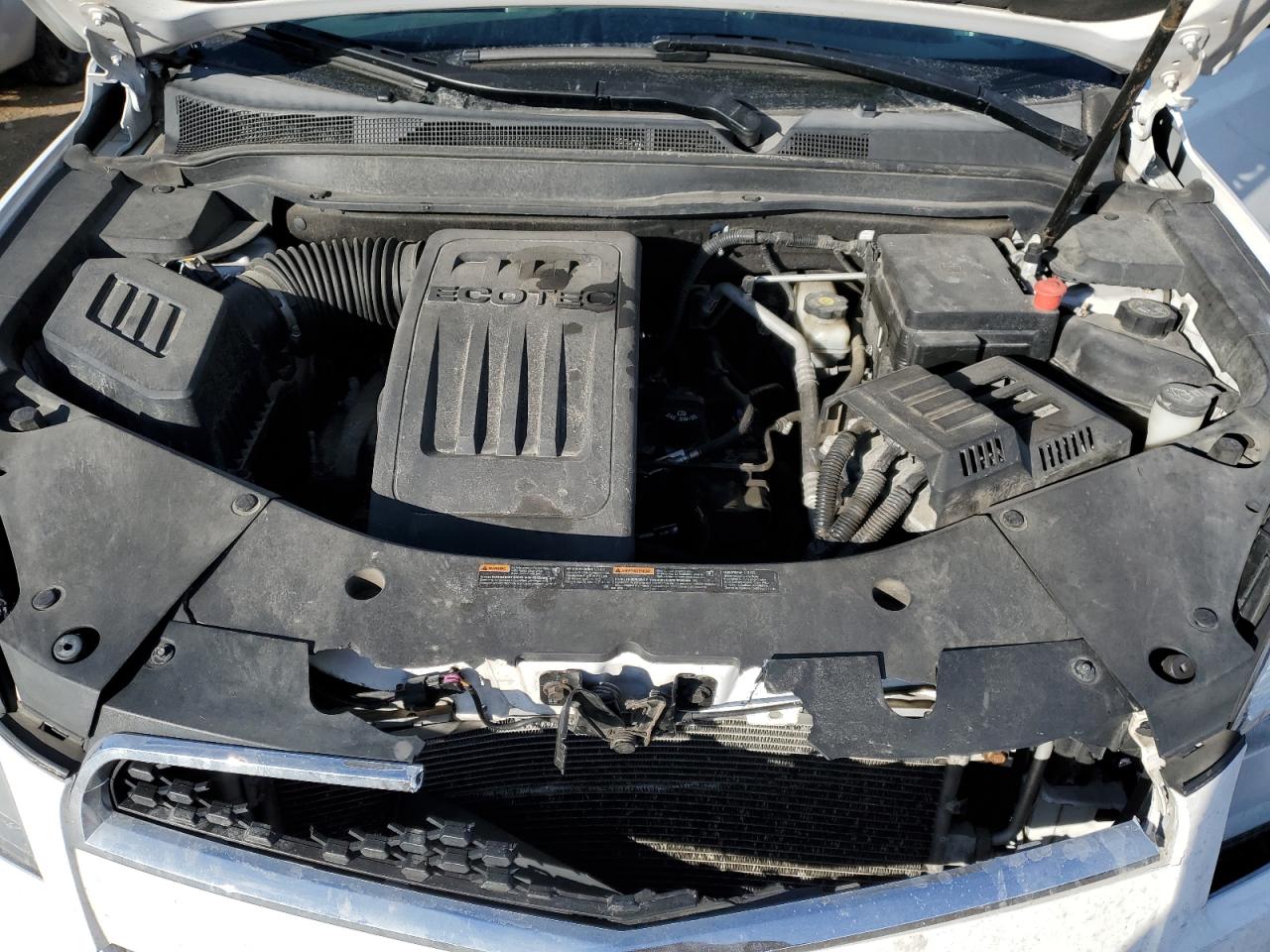 2010 Chevrolet Equinox VIN 2CNALPEWXA6287644 Copart auction photo, front end damage thumbnail 11