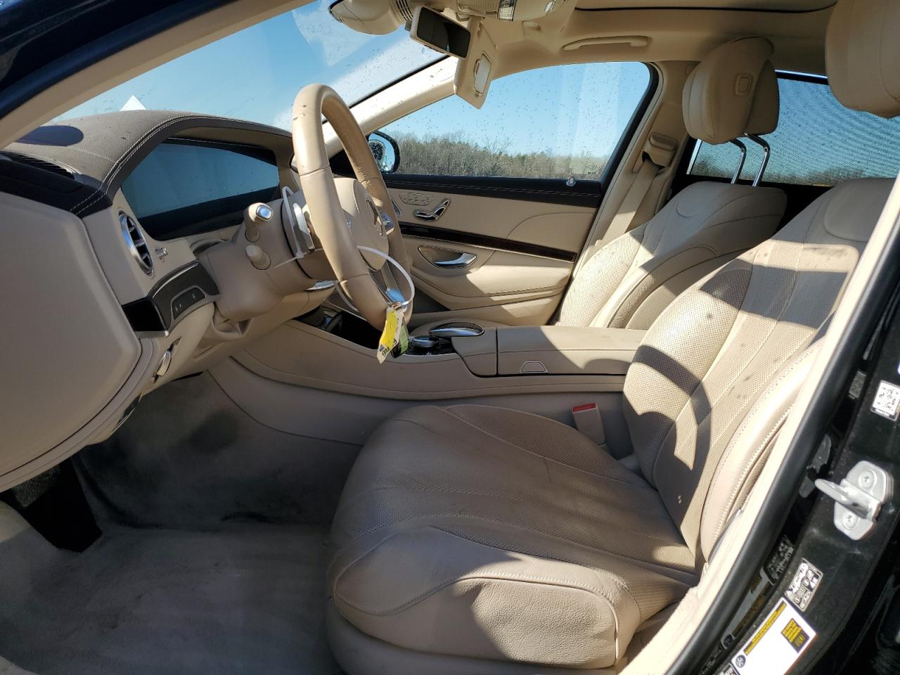 2018 Mercedes-Benz S-klasse VIN WDDUG6GB1JA366672 Copart auction photo, water/flood damage thumbnail 7