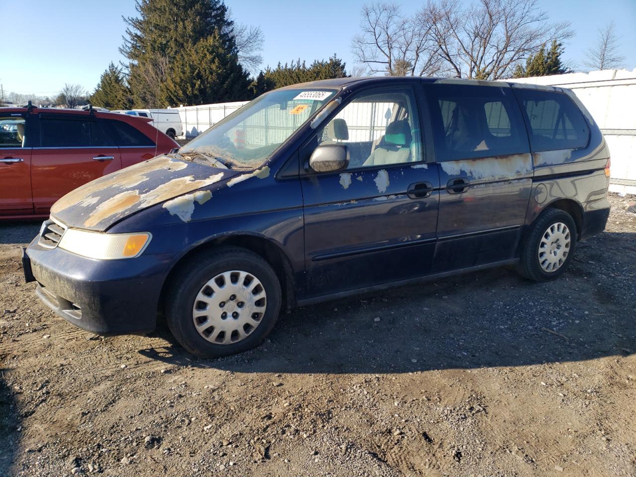 2004 Honda Odyssey VIN 5FNRL185X4B070987