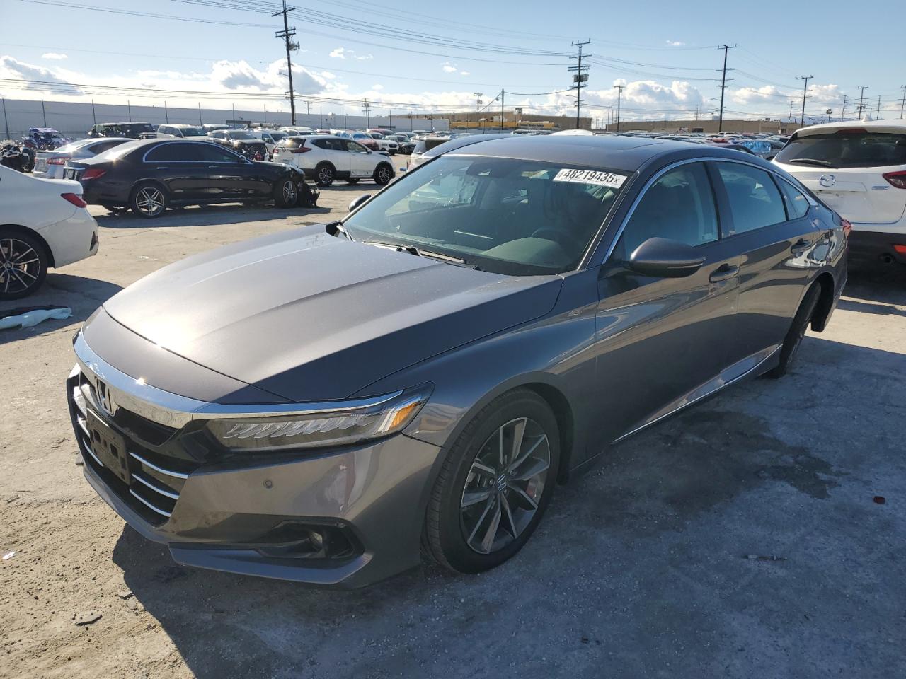 2022 Honda Accord VIN 1HGCV1F52NA009809
