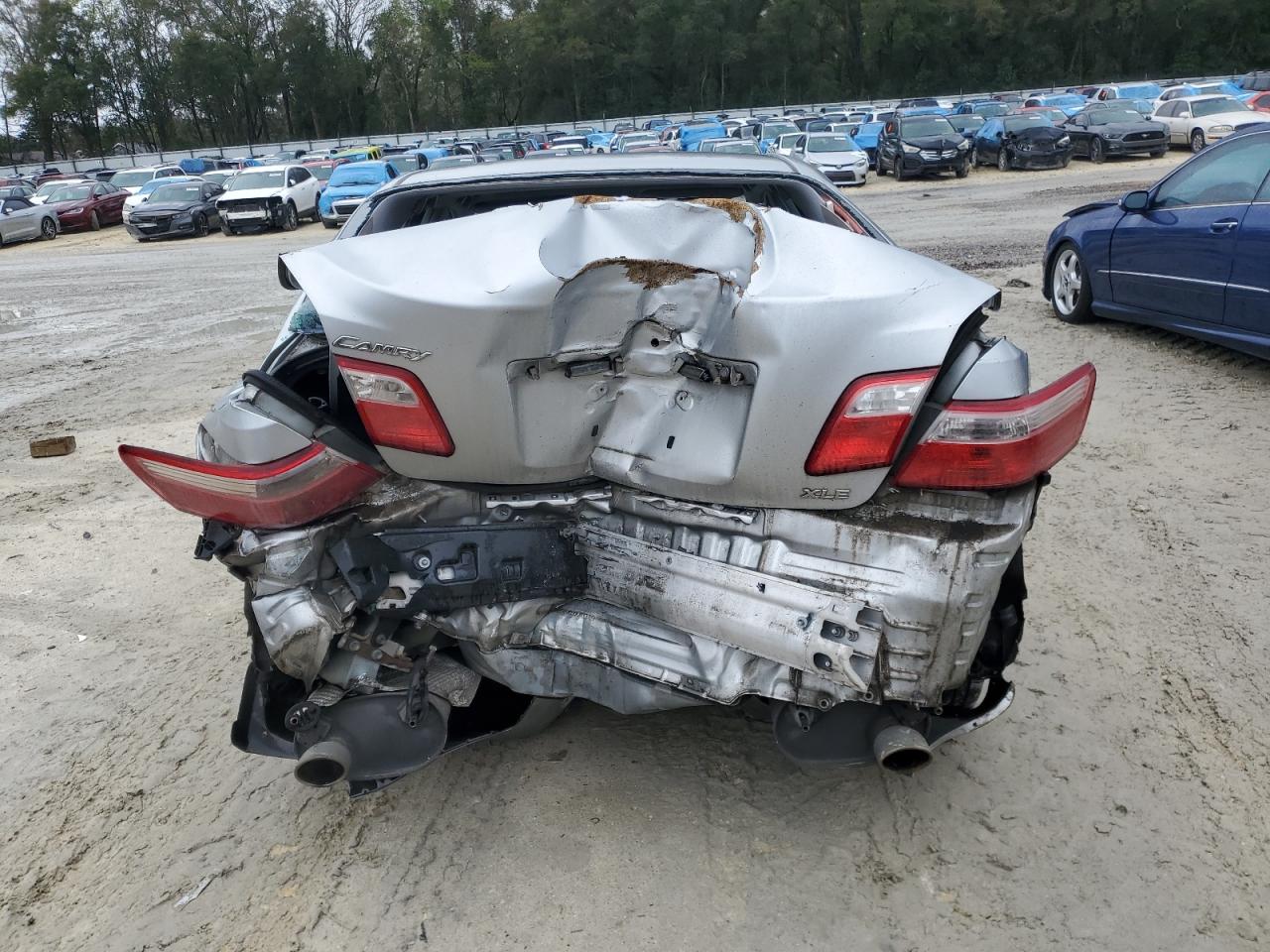 2007 Toyota Camry VIN 4T1BK46K67U514646 Copart auction photo, rear end / front end damage thumbnail 6
