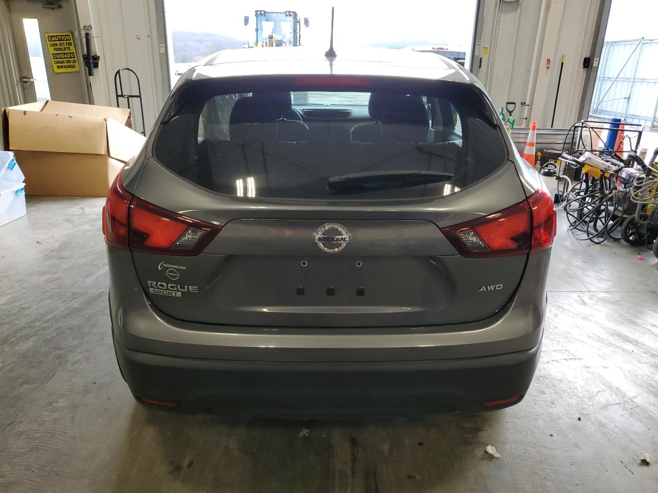 2018 Nissan Rogue VIN JN1BJ1CR0JW284611 Copart auction photo, rear end damage thumbnail 6