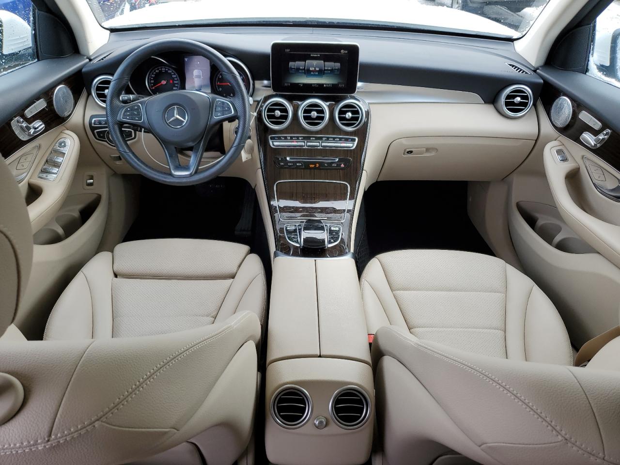 2018 Mercedes-Benz GLC VIN WDC0G4KB8JV050287 Copart auction photo, front end damage thumbnail 8