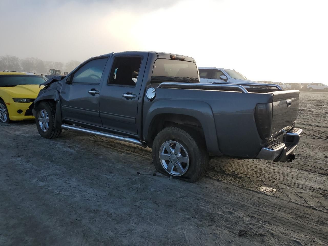 2012 GMC Canyon VIN 1GTH5MFE2C8132732 Copart auction photo, top/roof damage thumbnail 2