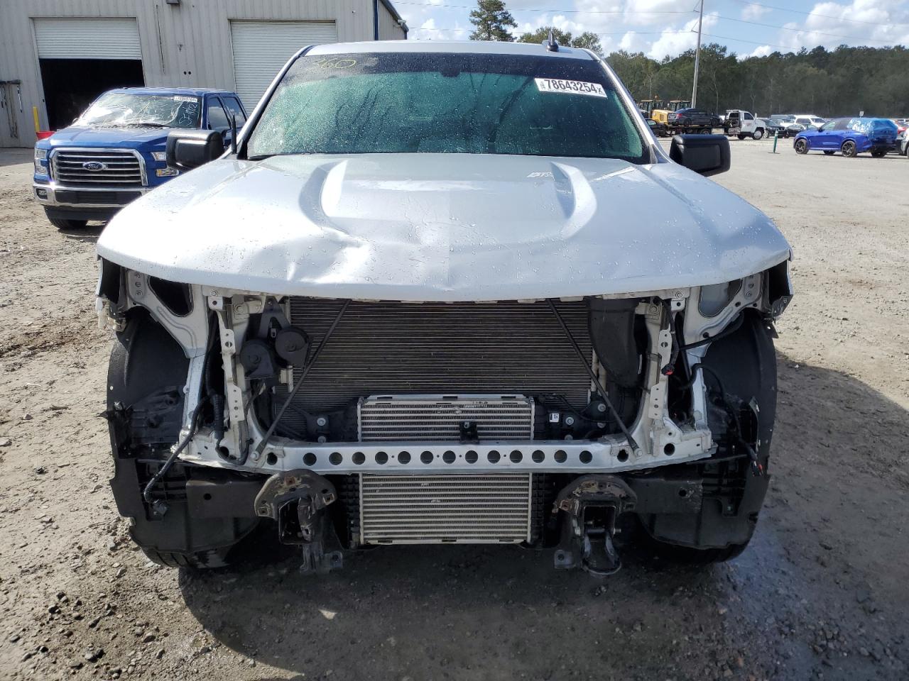 2021 Chevrolet Silverado VIN 1GCPWBEK9MZ419548 Copart auction photo, front end damage thumbnail 5