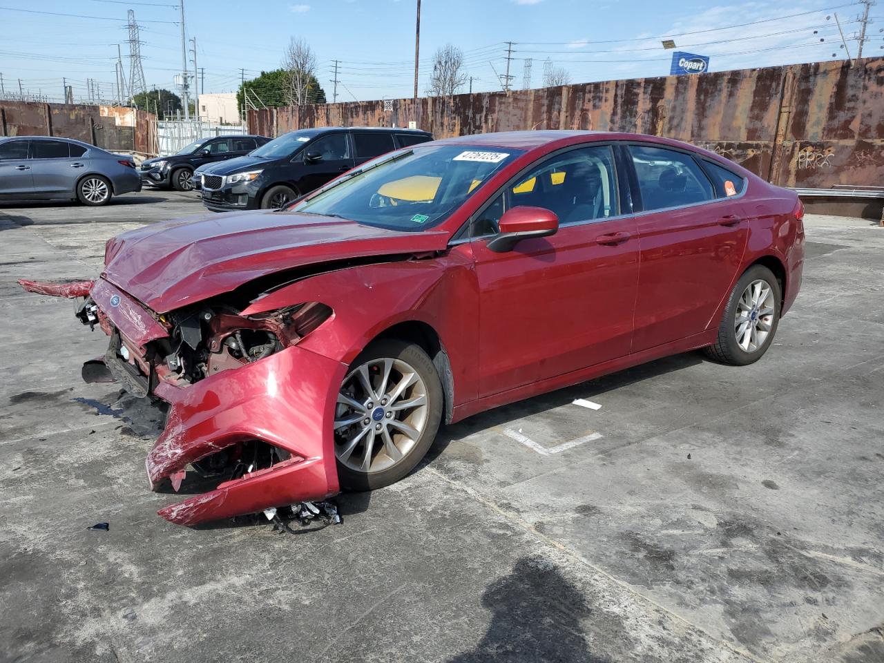 2017 Ford Fusion VIN 3FA6P0H72HR408024