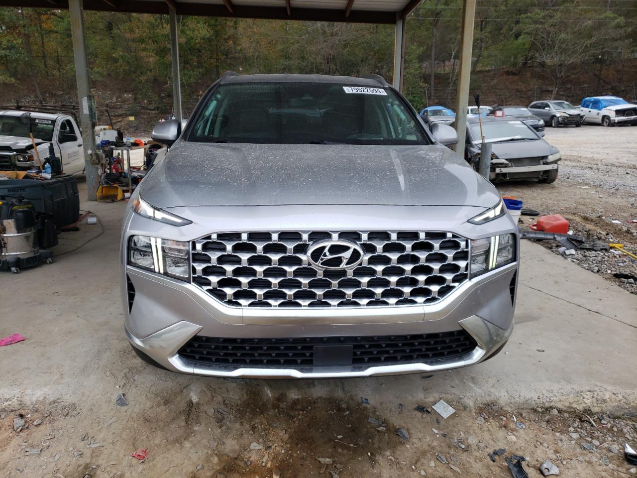 2022 Hyundai Santa Fe VIN 5NMS24AJ9NH427332 Copart auction photo, rejected repair damage thumbnail 5