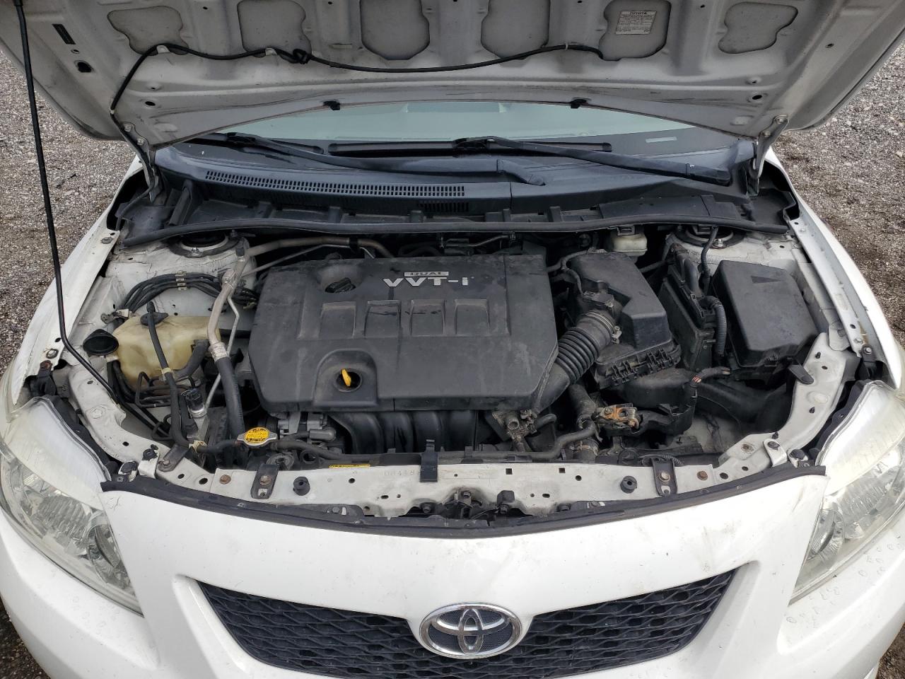 2010 Toyota Corolla VIN 1NXBU4EE7AZ359599 Copart auction photo, side / rear end damage thumbnail 13