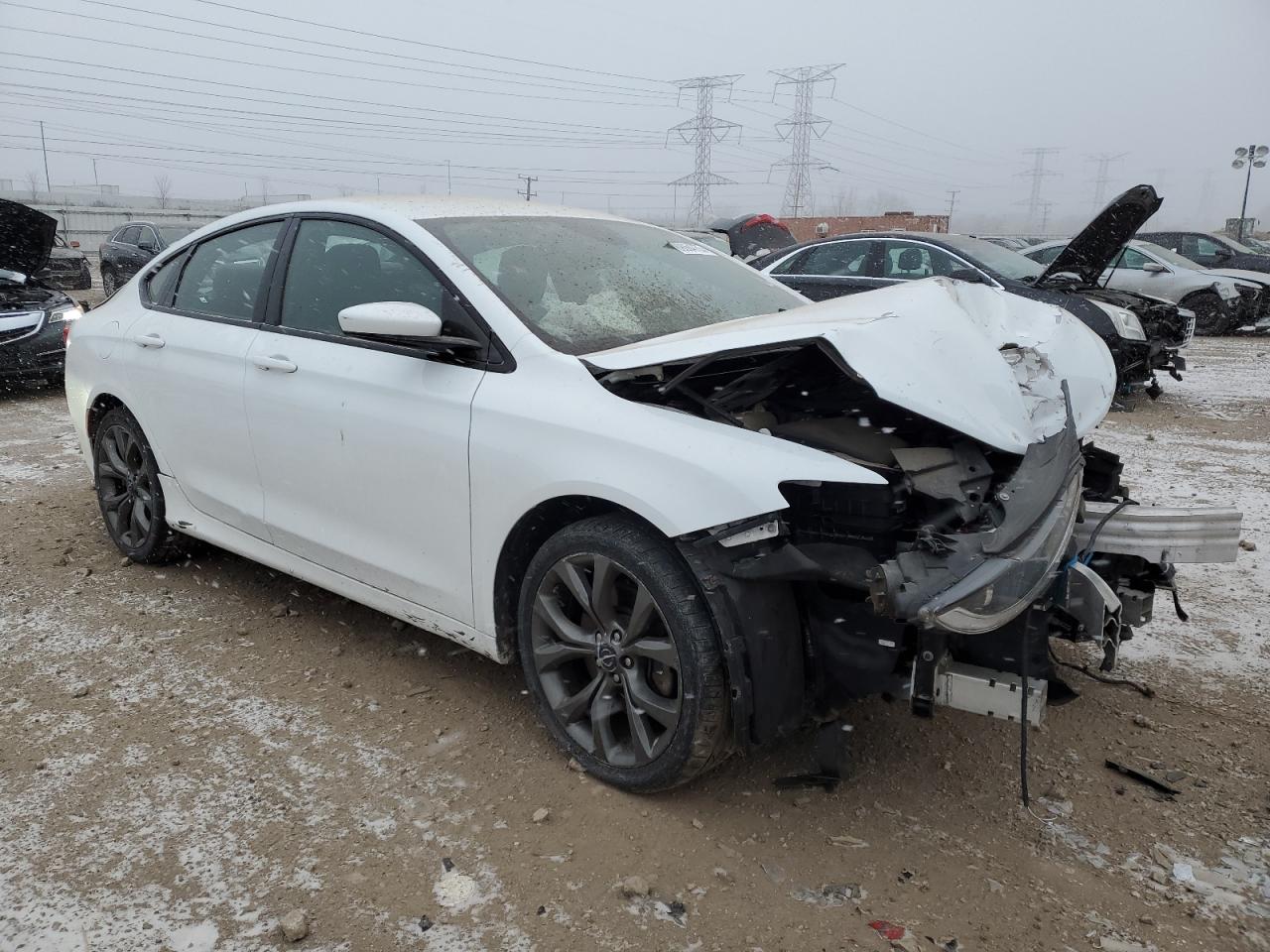 2015 Chrysler 200 VIN 1C3CCCBB3FN559708 Copart auction photo, front end / rear end damage thumbnail 4