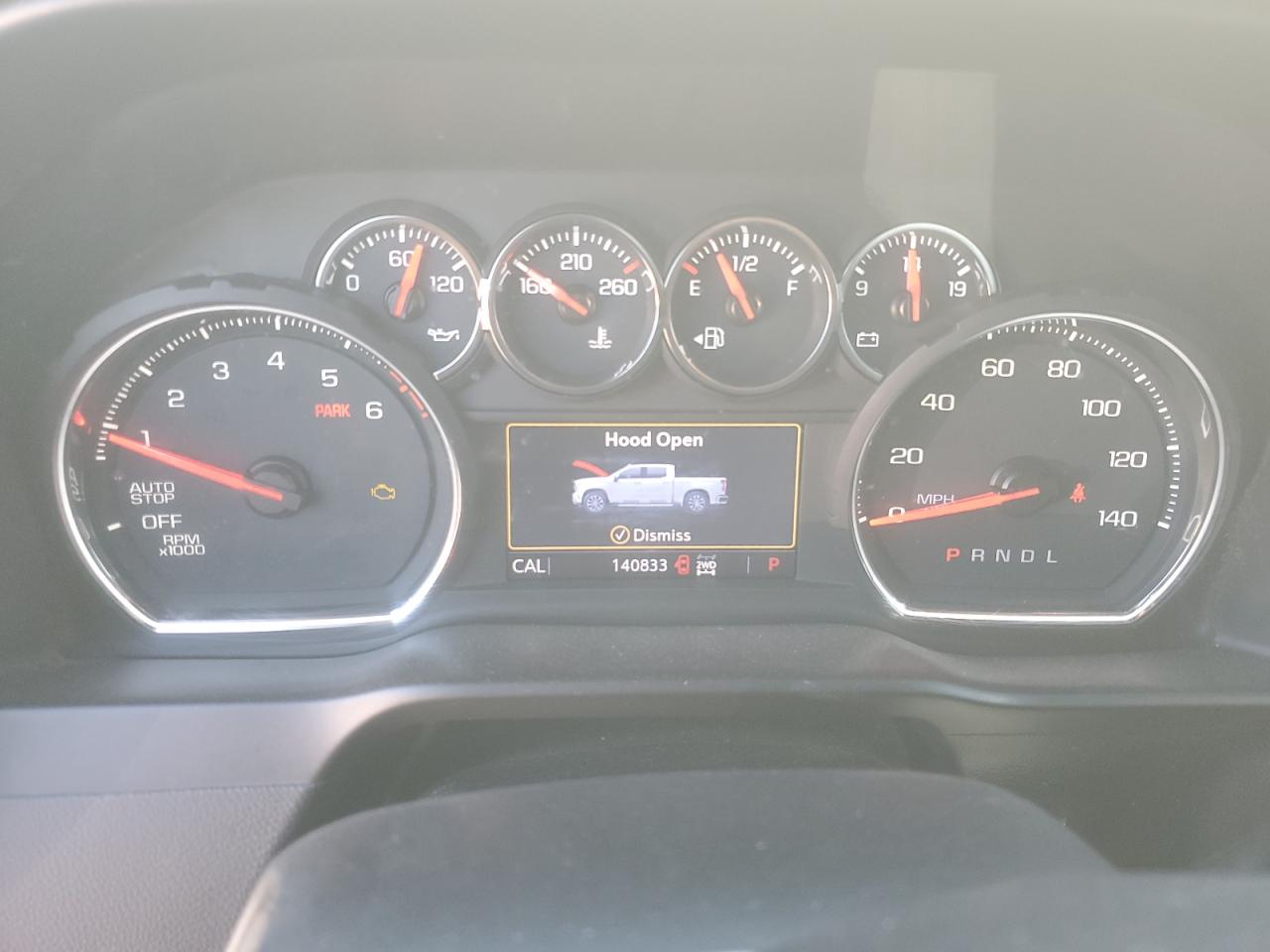 2019 Chevrolet Silverado VIN 1GCRYEED6KZ229810 Copart auction photo, hail / front end damage thumbnail 9
