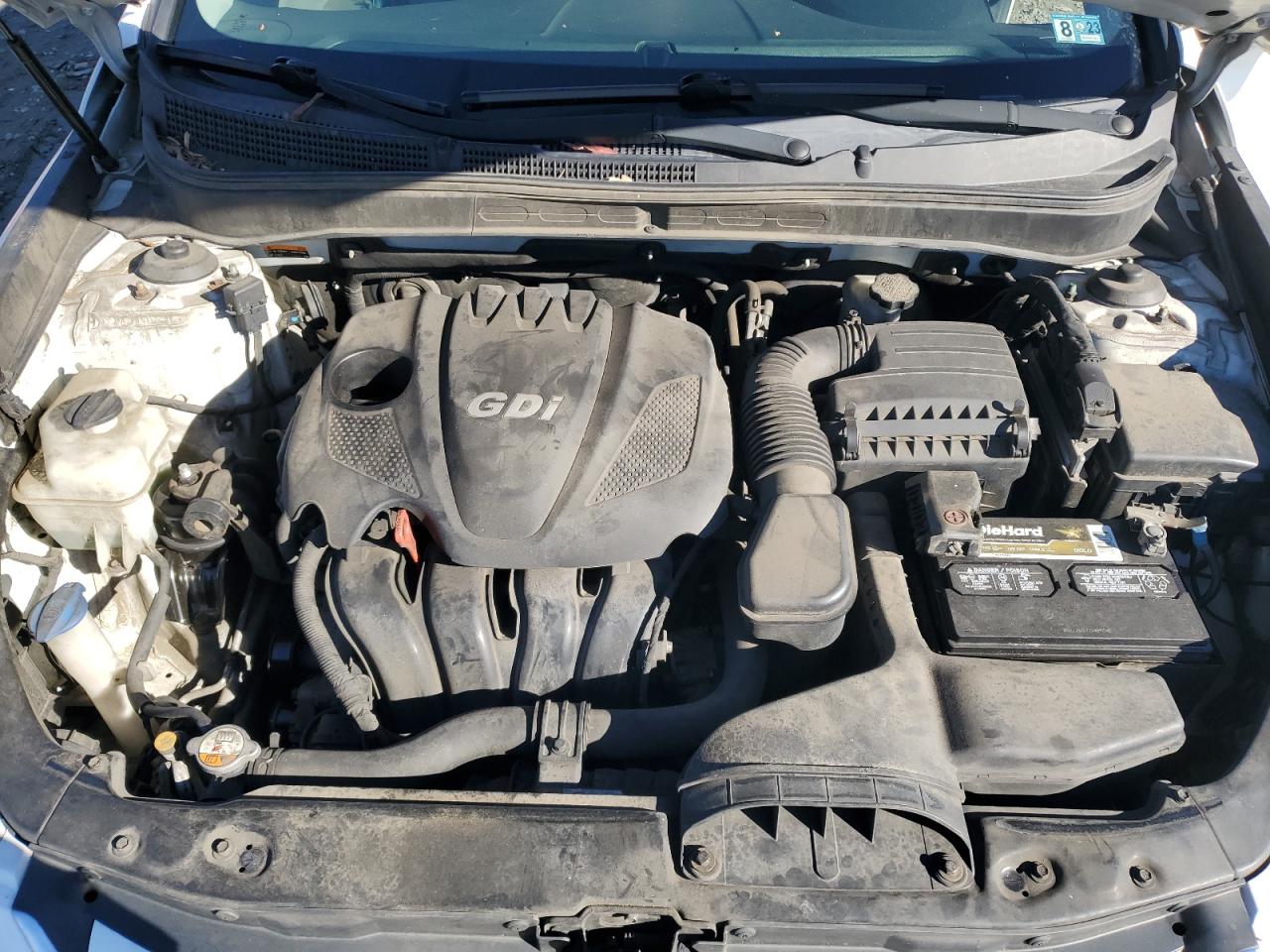 2014 Hyundai Sonata VIN 5NPEB4AC2EH895288 Copart auction photo, vandalism damage thumbnail 11