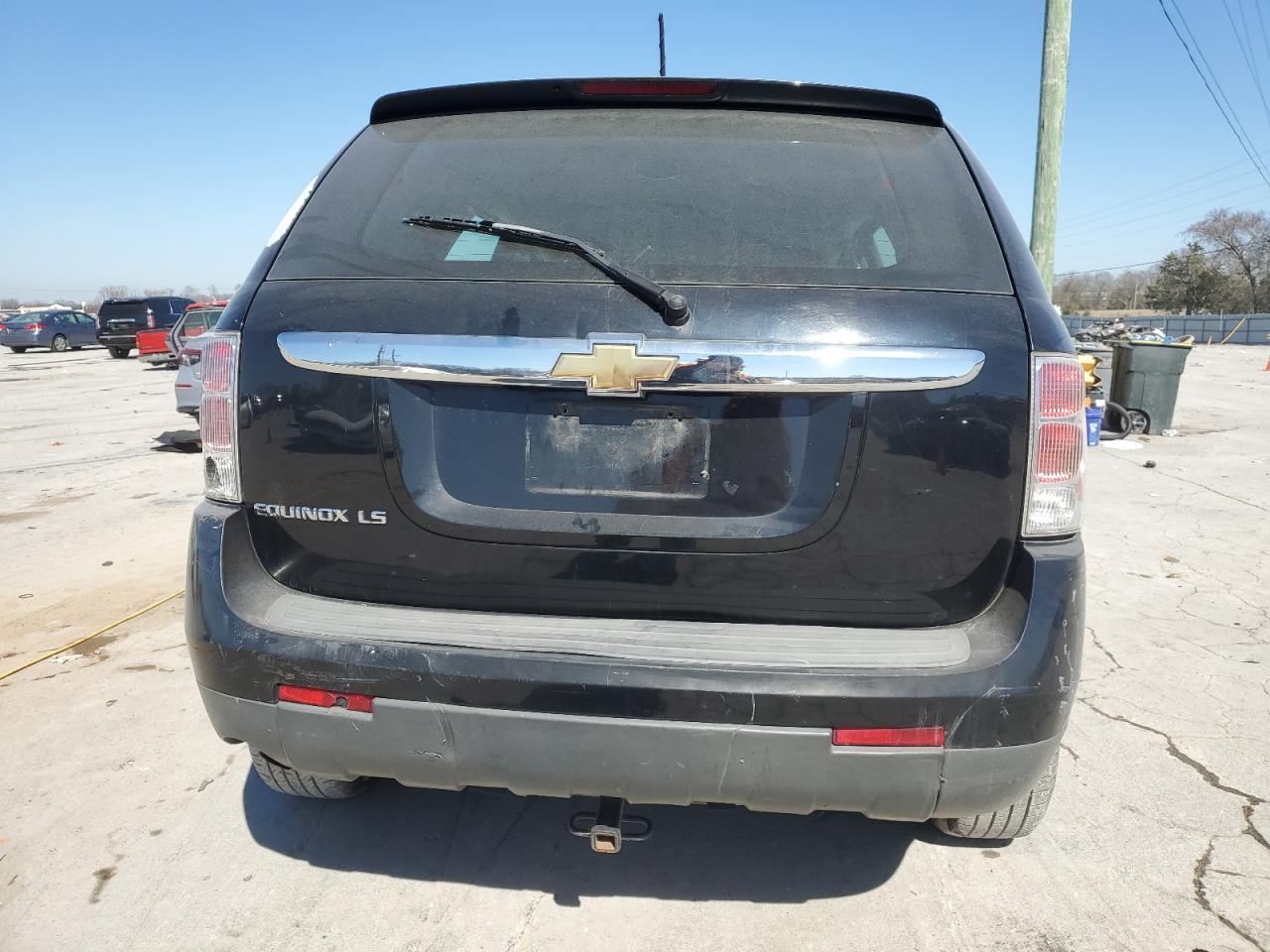 2008 Chevrolet Equinox VIN 2CNDL23F586280954 Copart auction photo, front end / side damage thumbnail 6
