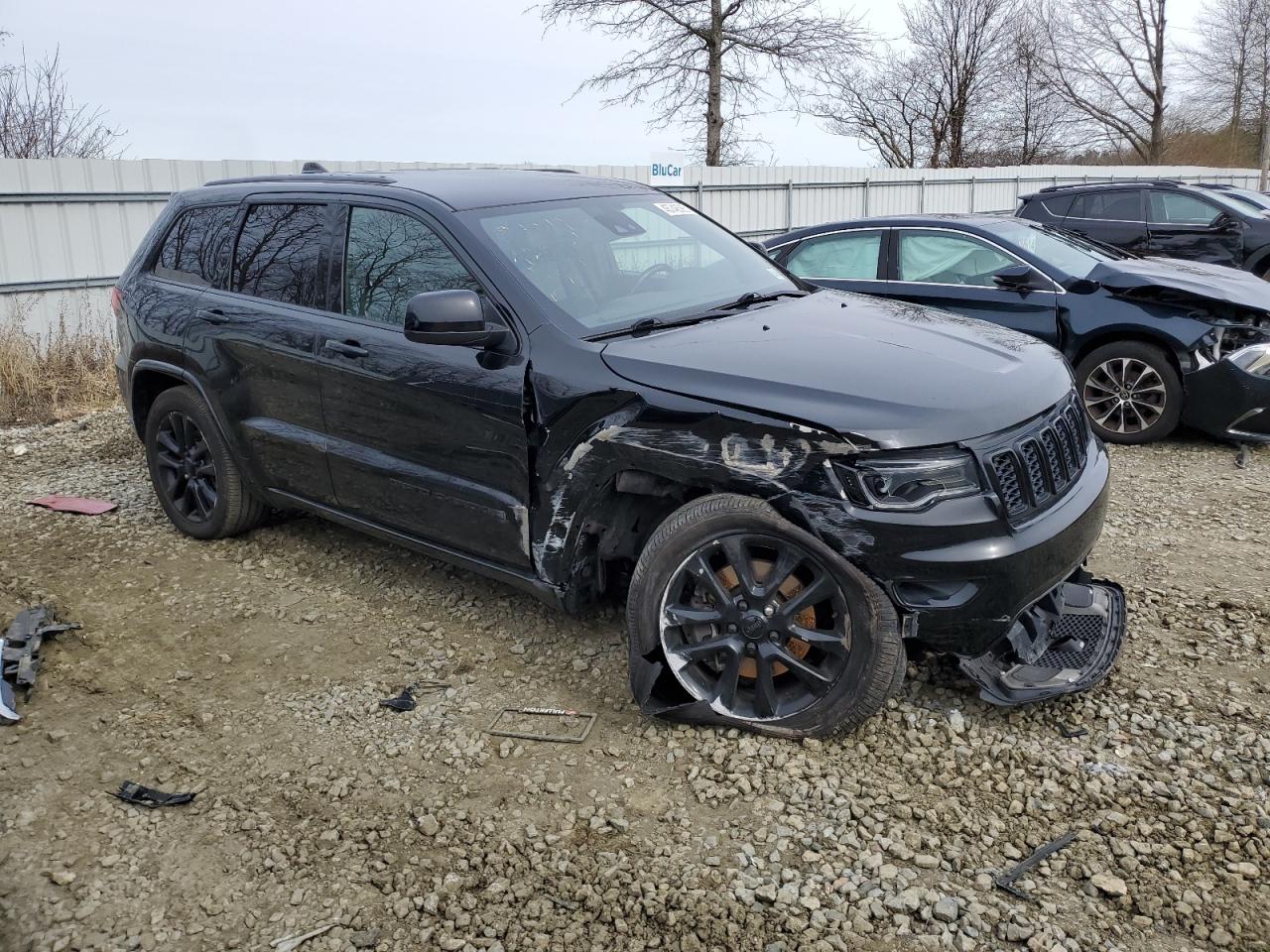 2021 Jeep Grand Cherokee VIN 1C4RJFAG8MC548027 Copart auction photo, front end / undercarriage damage thumbnail 4