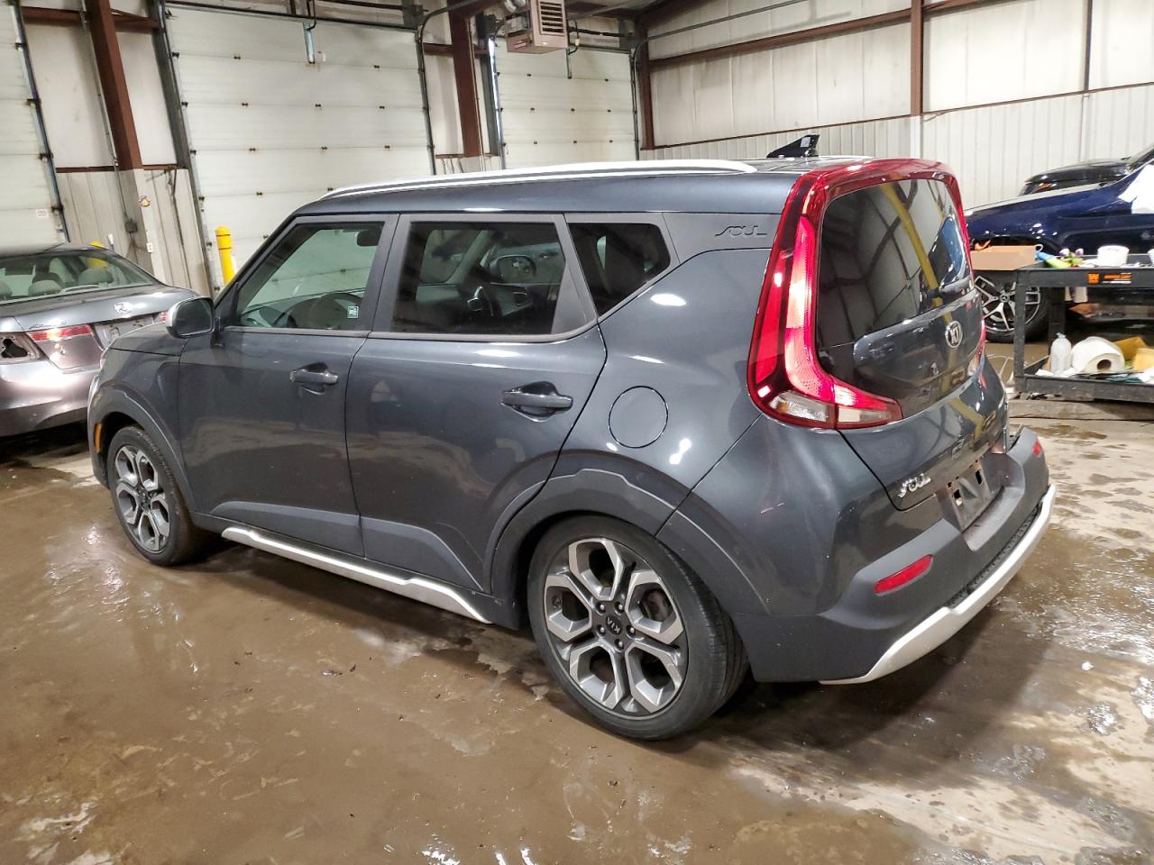 2020 KIA Soul VIN KNDJ23AU9L7721611 Copart auction photo, side damage thumbnail 2