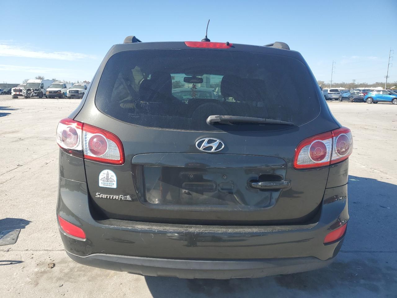 2012 Hyundai Santa Fe VIN 5XYZG3AB6CG147992 Copart auction photo, side damage thumbnail 6