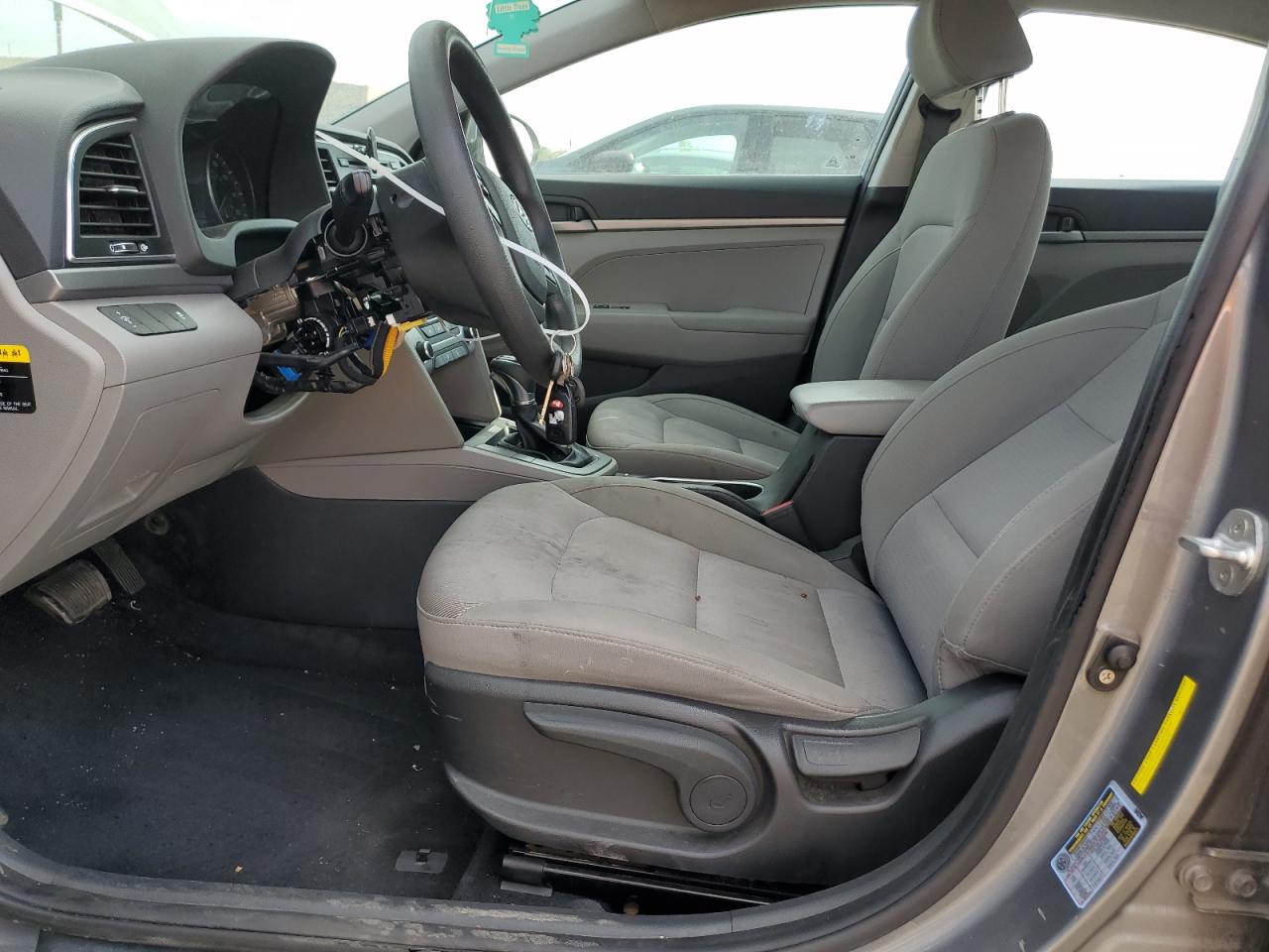 2017 Hyundai Elantra VIN KMHD74LF4HU368184 Copart auction photo, all over damage thumbnail 7