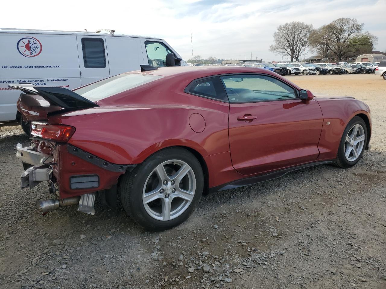 2017 Chevrolet Camaro VIN 1G1FB1RS0H0180468 Copart auction photo, rear end damage thumbnail 3