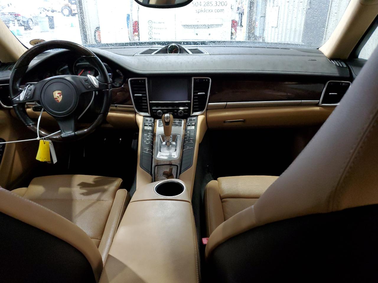 2015 Porsche Panamera VIN WP0AA2A76FL005168 Copart auction photo, front end / mechanical damage thumbnail 8