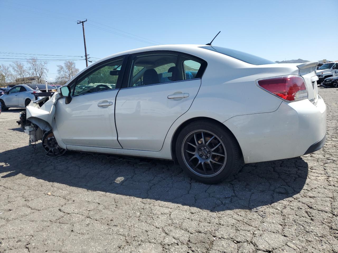 2016 Subaru Impreza VIN JF1GJAB63GH023826 Copart auction photo, front end / side damage thumbnail 2