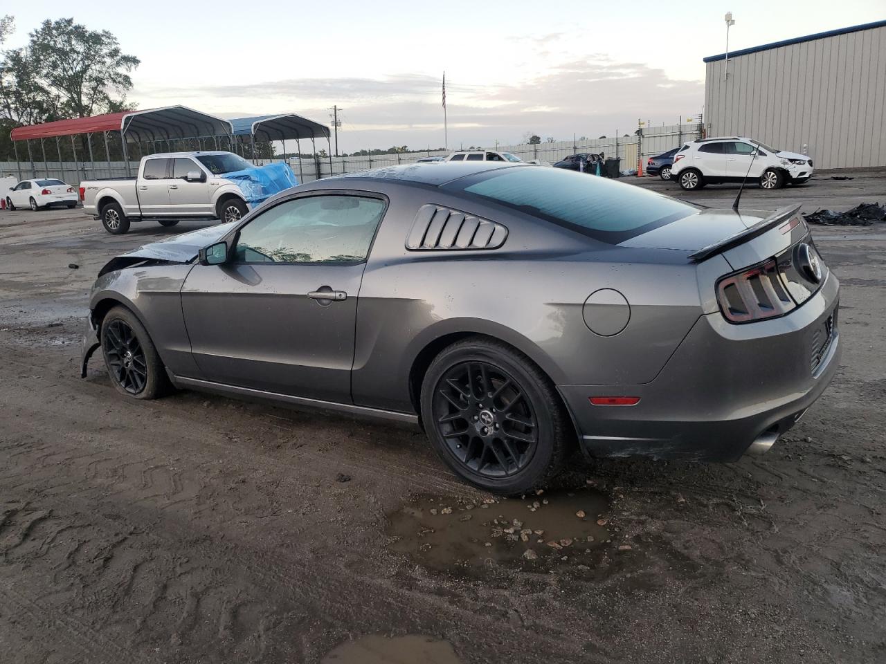 2014 Ford Mustang VIN 1ZVBP8AM8E5318671 Copart auction photo, front end damage thumbnail 2